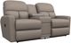 La-Z-Boy® Hawthorn Mushroom Manual Reclining Loveseat with Console-0