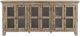 Jofran Inc. Rustic Shores Watch Hill Weathered Gray 6-Door Low Accent Cabinet-2