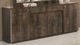 VIG Furniture Modrest Athen Black/Chrome 4-Door Buffet-0