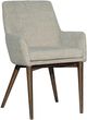 LH Home Fritz Dark Grey/Taupe Dining Arm Chair-0