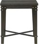 Elements International Factory 2-Piece Smokey Walnut Occasional Table Set -3