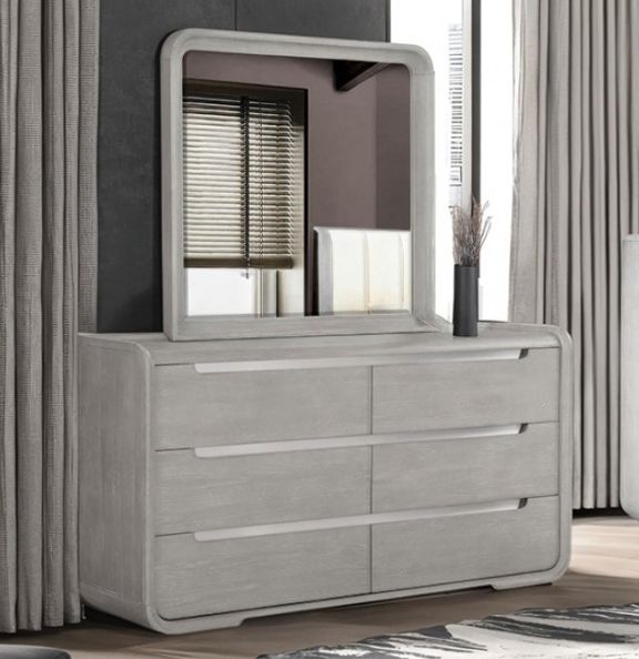 Furniture of America® Osterley Light Gray Dresser-0