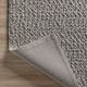 Dalyn™ Rug Company Gorbea Silver 5'x8' Area Rug-4