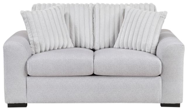 Homelegance® Athena Gray Loveseat-2