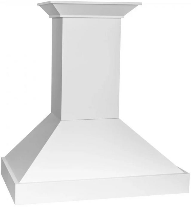 ZLINE 30" Smooth Bright White Wall Mounted Range Hood-1