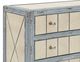 Bassett Mirror Fontaine Antique Robins Egg Blue Hall Chest-2
