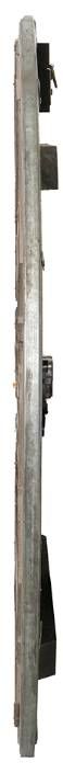 A & B Home Adelaide Brown Oversized Wall Clock-3