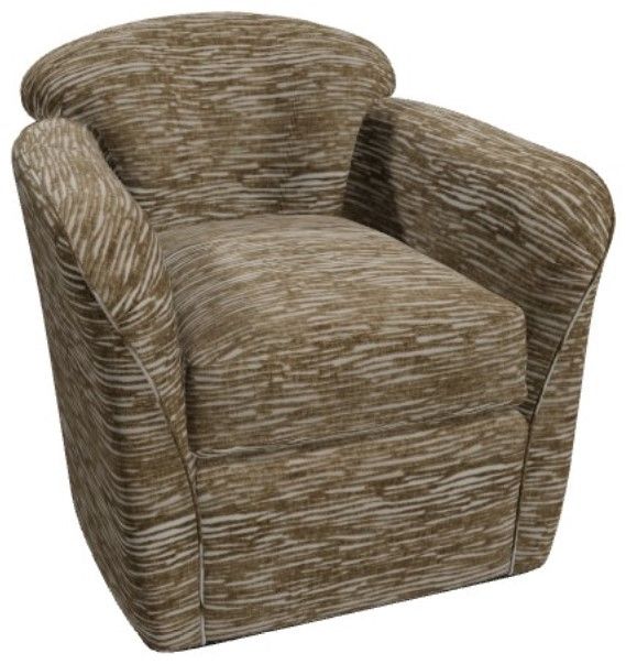 Craftmaster® Customizable CM Modern 31" Swivel Glider Chair-0
