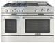Capital Cooking™ Classic Chef 48" Stainless Steel Sealed Burner Pro Style Gas Range with Grill and Griddle-0