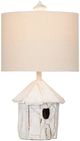 Crestview Collection Birdhouse White Table Lamp-1