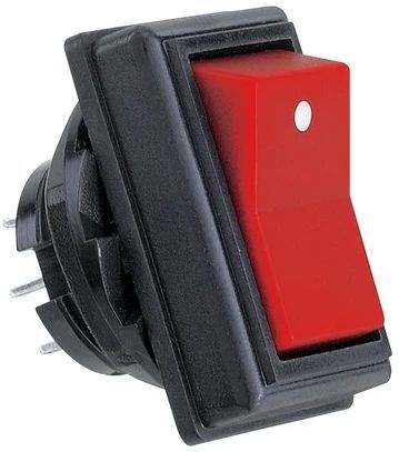 RadioShack 6 A, 250 VAC DPDT  Rocker Switch-0