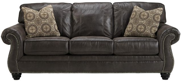 Benchcraft® Breville 3-Piece Charcoal Living Room Seating Set-1