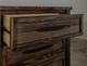International Furniture Direct Dutton Brown Chest-2