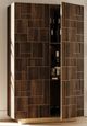 VIG Furniture Modrest Auer Brown/Gold Wine Cabinet-0