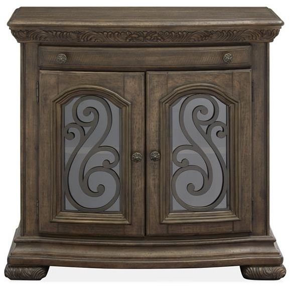 Magnussen Home® Durango Willadeene Brown Bachelor Chest-1