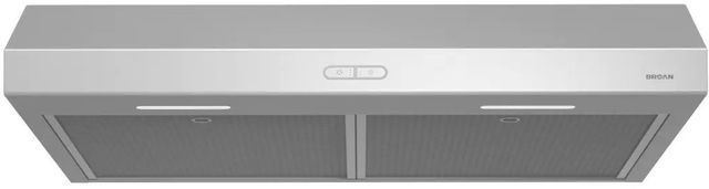 Broan® Glacier BCDF1 Series 42” Under Cabinet Range Hood-Stainless Steel-0