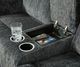 Signature Design by Ashley® Martinglenn Ebony Reclining Loveseat with Console-4