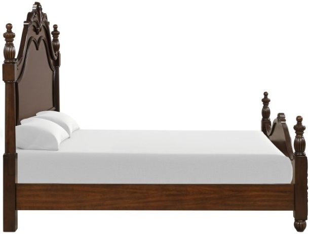 New Classic® Home Furnishings Vienna Cherry Queen Panel Bed-2