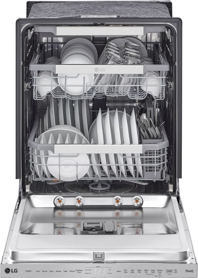 LG 24" PrintProof™ Stainless Steel Top Control Built In Dishwasher-3