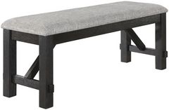 Crown Mark Maribelle Wheat Charcoal Bench