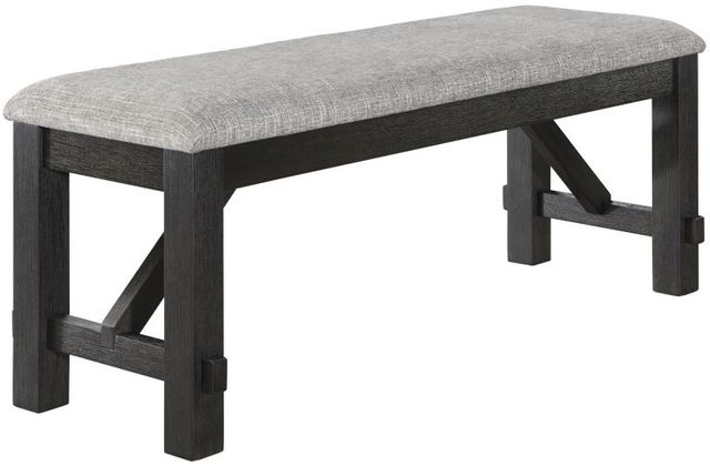 Crown Mark Maribelle Wheat Charcoal Bench-0