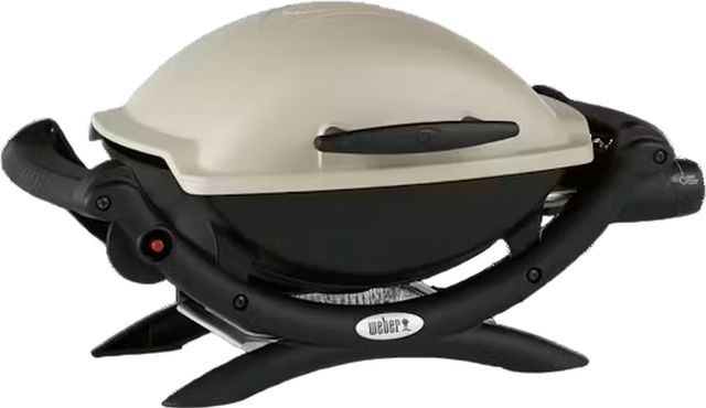 Weber® 1000™ 1-Burner Titanium Portable Liquid Propane Grill-2
