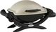 Weber® 1000™ Single Burner Titanium Portable Liquid Propane Gas Grill-2