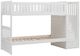 Homelegance® Galen White Twin/Twin Step Bunk Bed-2