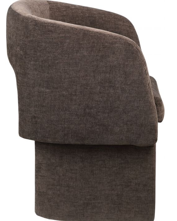 Meridian Furniture Emmet Brown Chenille Dining Chair-2