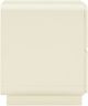 TOV Furniture Sagura Cream Nightstand-4