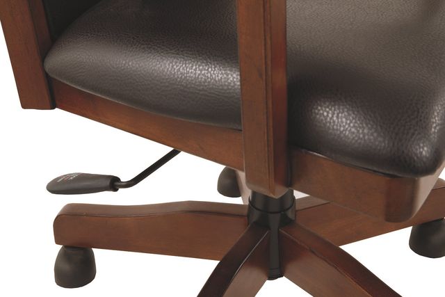 Signature Design by Ashley® Hamlyn Medium Brown Office Swivel Desk Chair-2