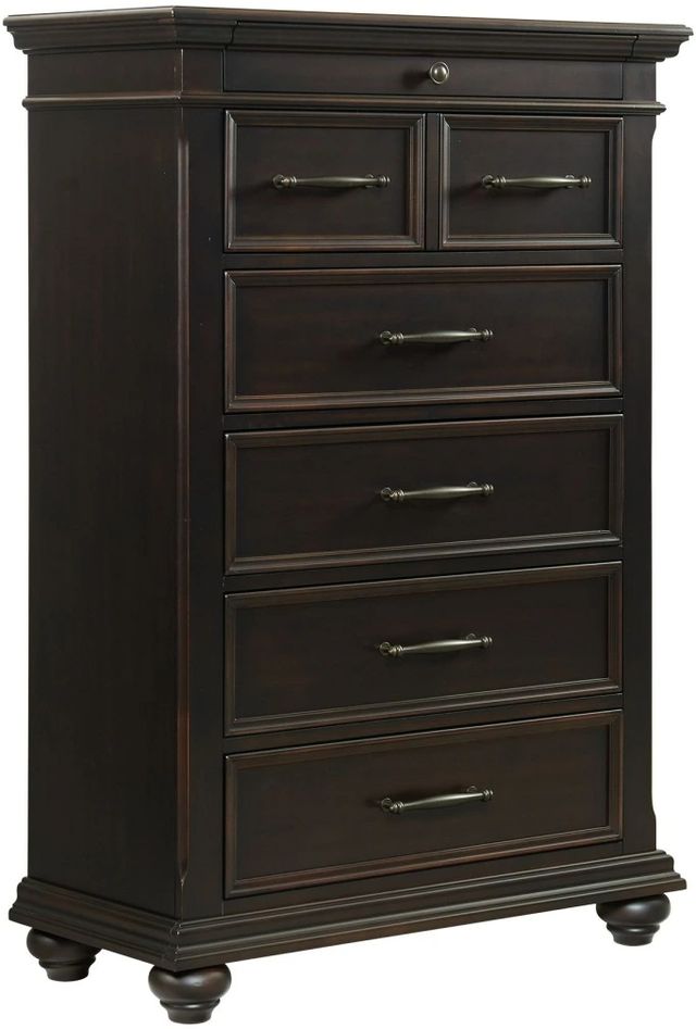 Elements International Slater Black Chest-0