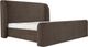 Moe's Home Collection Sophia Brown Queen Storage Bed-4