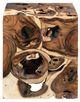 Crestview Collection Borneo Suar Brown End Table-1