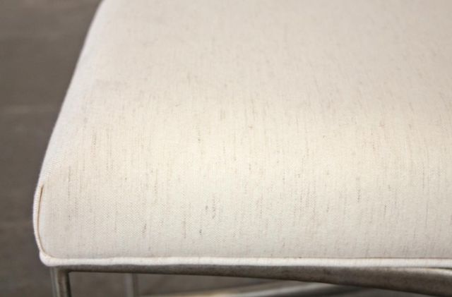 Riverside Furniture Sophie Natural/White Upholstered Bed Bench-4