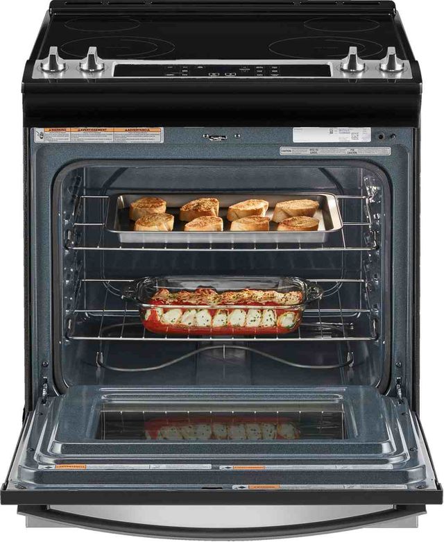 Whirlpool® 30" Stainless Steel Slide In Electric Range-4