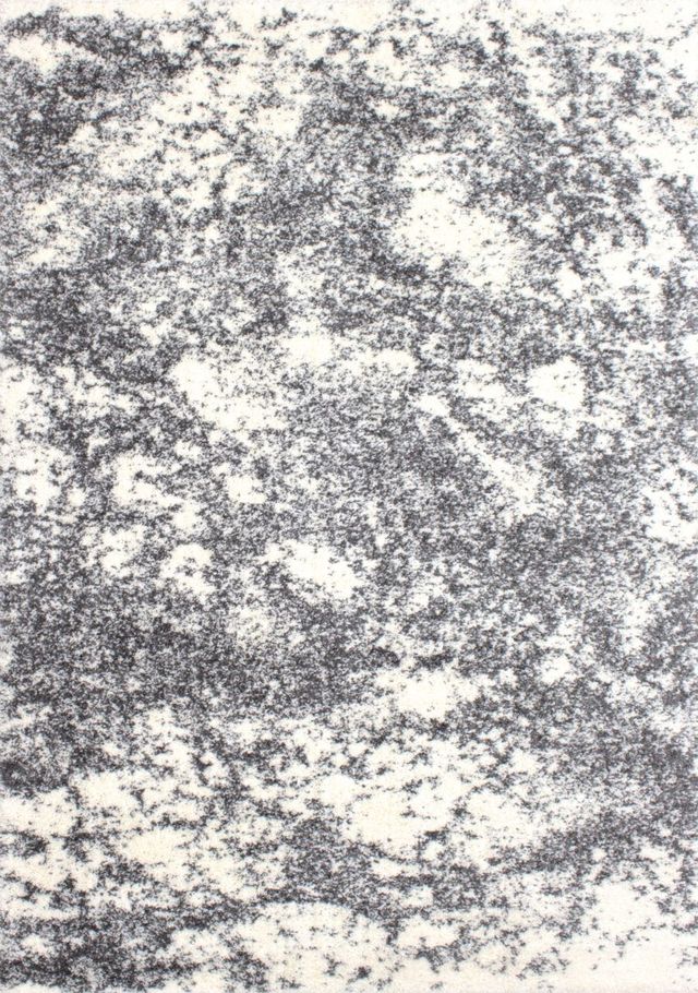Kalora Interiors Fergus White Grey Wispy Clouds 7'10'' X 10'6'' Rug-0