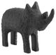 Currey & Company Kano Textured Matte Black Large Rhino-1