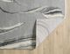 KAS Rugs Hue Grey Marbled Stone 5'x8' Area Rug-2