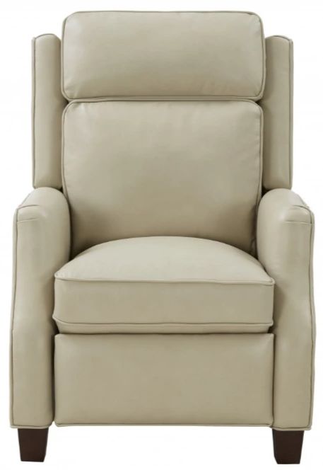 BarcaLounger® Nixon Barone Parchment Leather Manual Recliner-3