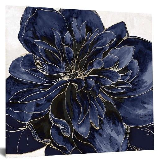 Classy Art Style 20 Floating Tempered Glass with Foil Wall Art-1