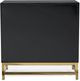 TOV Furniture Majesty Black, Gold Chest-4