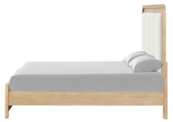 Furniture of America® Handforth Natural Queen Panel Bed-2