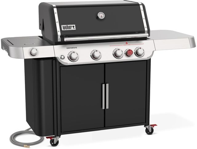 Weber® Genesis 4-Burner Black Freestanding Natural Gas Grill-2