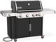 Weber® Genesis 4-Burner Black Freestanding Natural Gas Grill-1