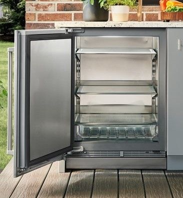 Sub-Zero® Designer 24" 5.4 Cu. Ft. Panel Ready Outdoor Under the Counter Refrigerator-1