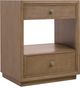 Hooker® Furniture Sonnet Wren 2-Drawer Nightstand-0