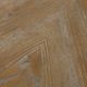 Olliix by Madison Park Reclaimed Walnut Lexi Dining Table with Antique Cream Base-2