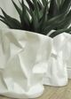 Le Present Paperbag White 18" Planter-4