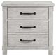 Elements International Scott 4-Piece White King Storage Panel Bedroom Set-3